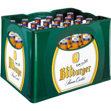 Pilsener Bier 0,0%, alkoholfrei (24x 0,330 Liter)
