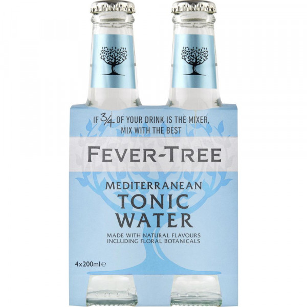Mediterranean Tonic Water (4 x 0.8 Liter)