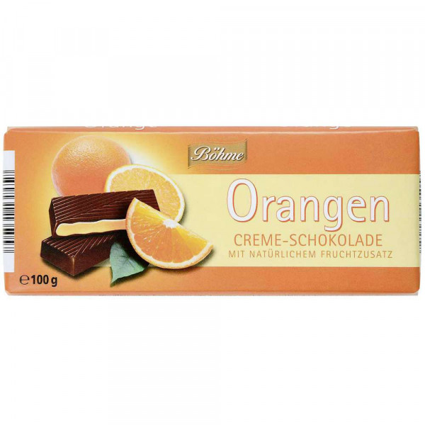 Creme Schokolade, Orange