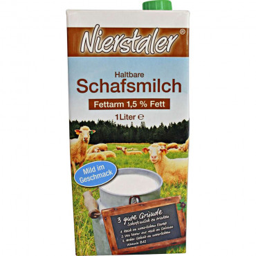 Haltbare Schafsmilch 1,5% Fett