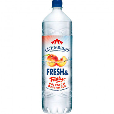 Pfirsich-Mineralwasser Freshn Fruity, Naturell