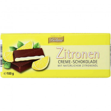 Tafelschokolade, Creme/Zitrone