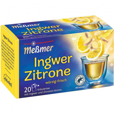 Früchtetee, Ingwer/Zitrone