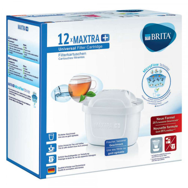 BRITA Wasserfilter-Kartusche MAXTRA+ Pack 12