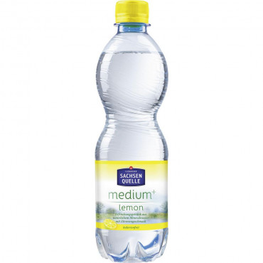 Mineralwasser Lemon, Medium+