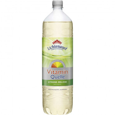 Mineralwasser Vitamin Quelle, Zitrone-Melisse-Geschmack, Naturell