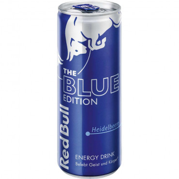 Energy Drink, Blue Edition - Heidelbeere