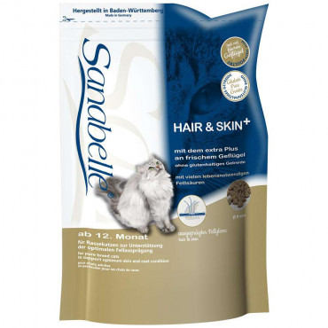 Katzen-Trockenfutter Hair & Skin, Geflügel