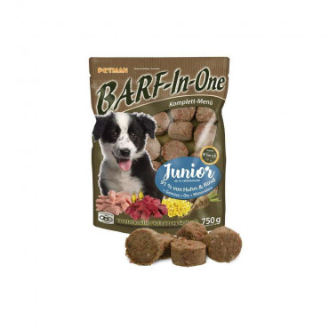 Hunde Alleinfuttermittel Barf-In-One, Junior