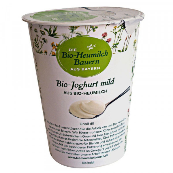 Bio-Heumilch-Naturjoghurt 3,8% Fett