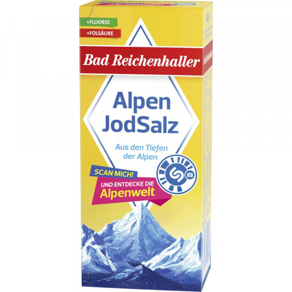 Alpenjodsalz mit Fluorid + Folsäure