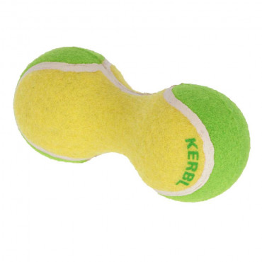 Hundespielzeug Tennishantel, gelb/grün