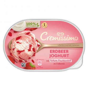 Eis Cremissimo, Erdbeer/Joghurt