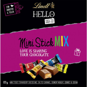 Hello Schokoriegel, Mini Stick Mix, Box