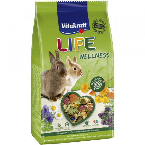 Kaninchenfutter Vita Life, Wellness
