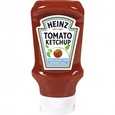 Tomatenketchup, ohne Zusatz von Zucker & Salz