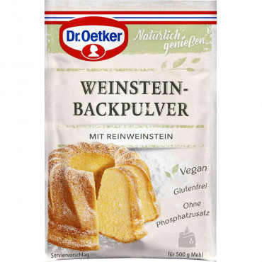 Weinstein-Backpulver 3er Pack