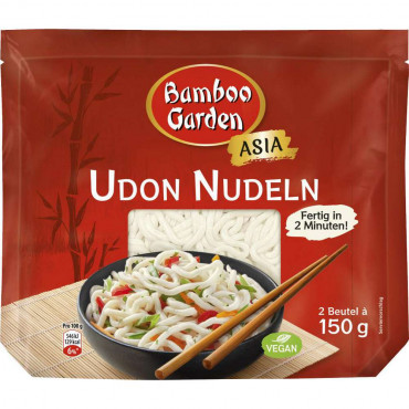 Vegane Udon Nudeln, vorgekocht