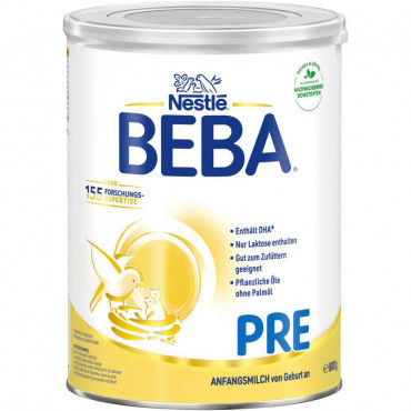 Nestlé BEBA, Anfangsmilch Pre von Geburt an, 800 g