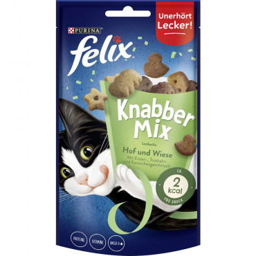 Katzen-Snack Knabbermix Hof & Wiese