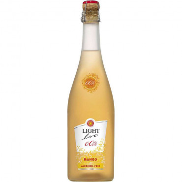 Mango aromatisiertes Getränk aus schäumendem alkoholfreiem Wein