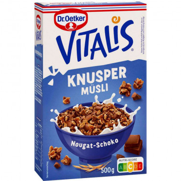 Knusper-Müsli Vitalis, Nougat-Schoko