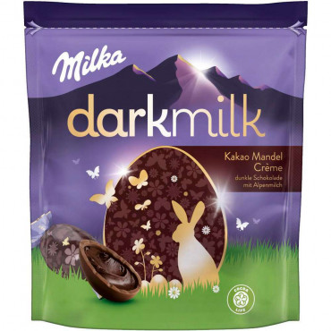 Schokoeier, Darkmilk, Cacao/Mandel