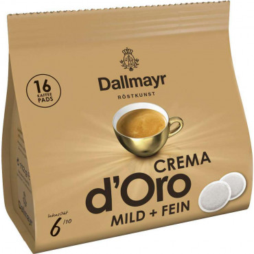 Kaffee Pads Crema dOro, mild & fein
