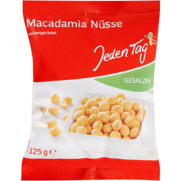 Macadamia Nüsse, geröstet & gesalzen
