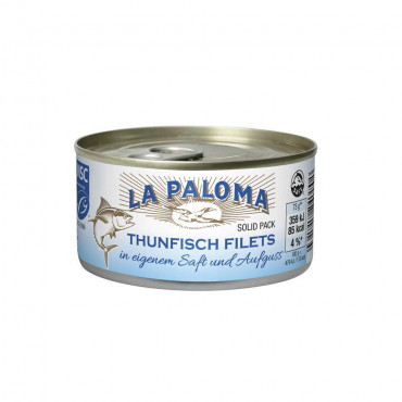 Thunfisch Filets in Aufguss