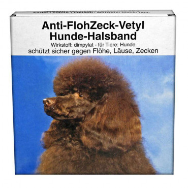Hunde Anti Floh-/ Zekcenhalsband, 60cm