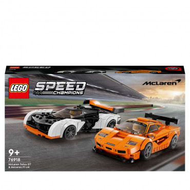 LEGO Speed Champions 76918 McLaren Solus GT & McLaren F1 LM Spielzeug
