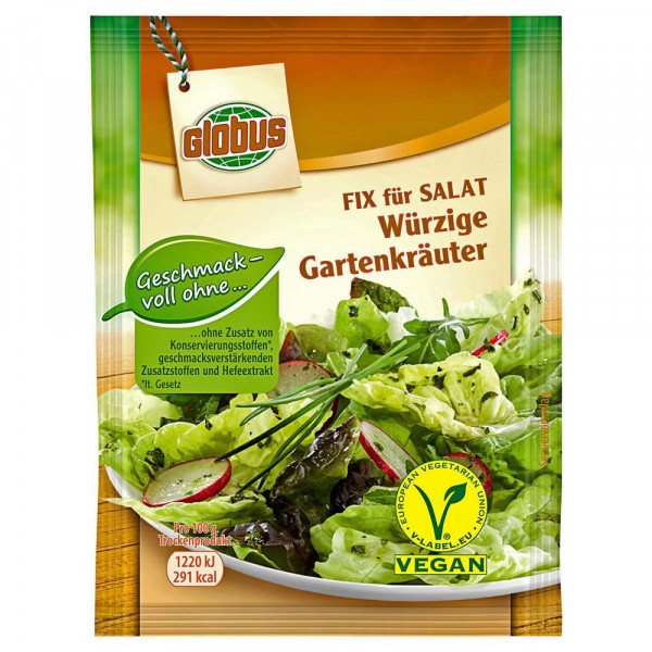 Fix für Salat, Würzige Gartenkräuter