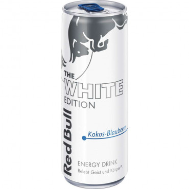 Energy Drink, White Edition - Kokos-Blaubeere