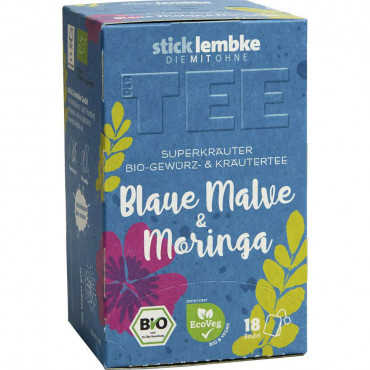 Bio Gewürz- & Kräuter-Tee Der Tee, blaue Malve & Moringa