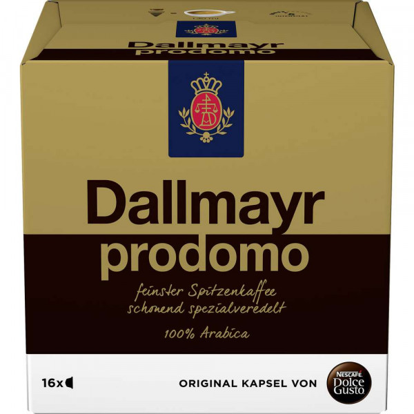 Kaffee Kapseln Dolce Gusto, Dallmayr Prodomo