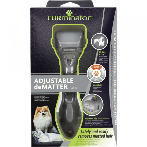 Katze/Hunde Pflegewerkzeug Furminator, verstellbarer Entfilzer