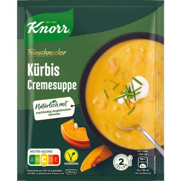 Feinschmecker Kürbis-Cremesuppe