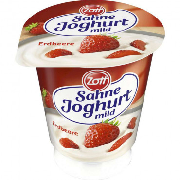 Sahnejoghurt, Erdbeere
