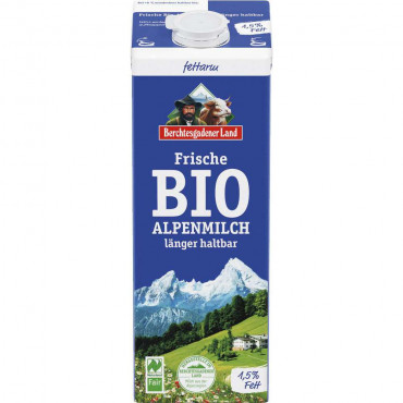 Bio Alpenmilch 1,5% Fett