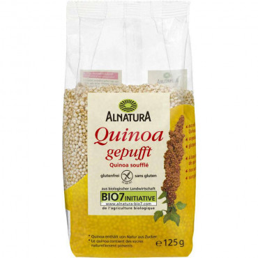 Bio Quinoa, gepufft