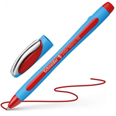 Kugelschreiber Slider Memo extra breit, rot