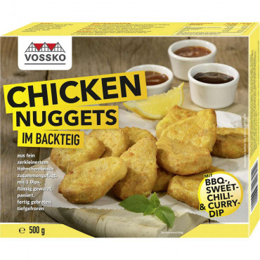 Chicken Nuggets im Backteig , tiefgekühlt