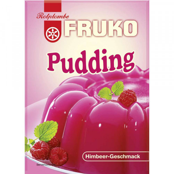 Fruko Puddingpulver, Himbeer