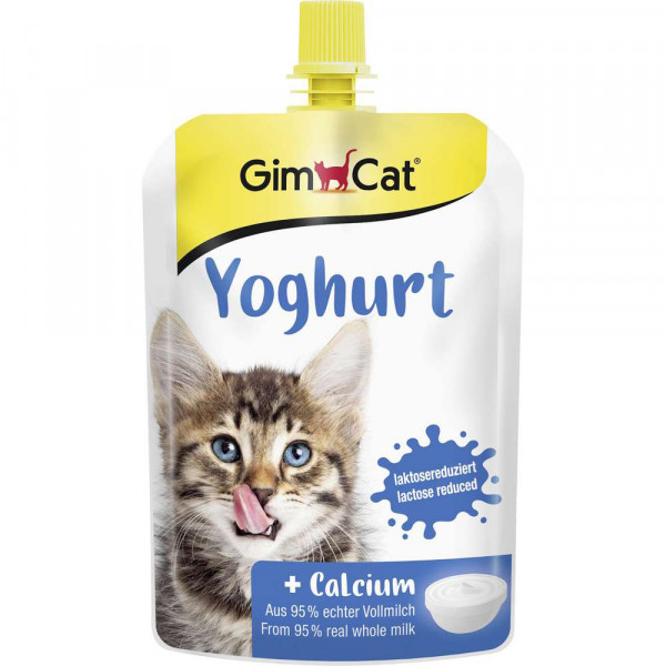 Katzen-Nahrungsergänzung, Yoghurt