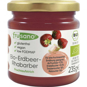 Bio Frucht-Aufstrich, Erdbeere Rhabarber