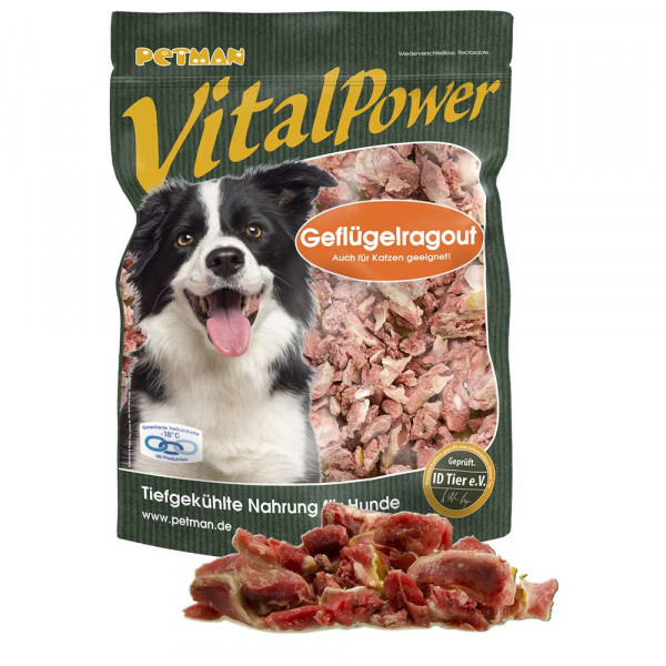 Hund-Snack Vital Power, Geflügelragout