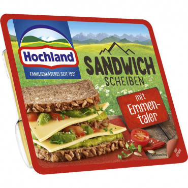 Sandwich-Scheiben, Emmentaler