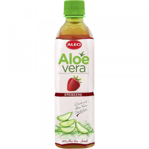 Erfrischungsgetränk, Aloe Vera & Erdbeer