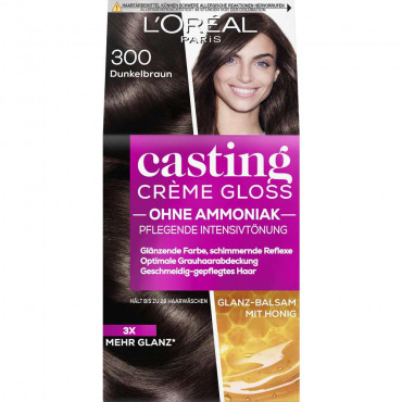 Haarfarbe Casting creme gloss, 300 dunkelbraun